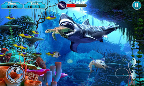 اسکرین شات بازی Super Monster Blue Whale Shark Game 7