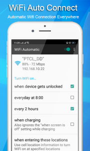اسکرین شات برنامه WiFi Automatic Unlock Connect 3