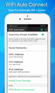 اسکرین شات برنامه WiFi Automatic Unlock Connect 8