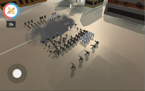 اسکرین شات بازی Robot Battle Simulator RTS Sandbox 4