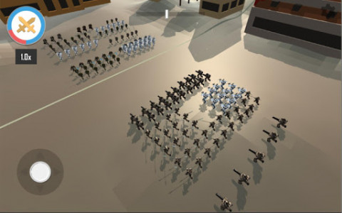اسکرین شات بازی Robot Battle Simulator RTS Sandbox 3