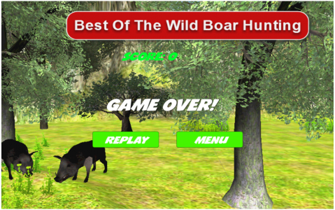 اسکرین شات بازی Sniper Boar Hunter 3D 5