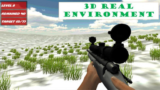 اسکرین شات بازی Sniper Rabbit Hunting 3D 1