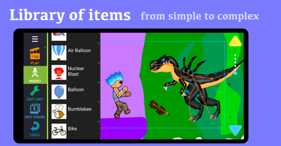 اسکرین شات 2 برنامه Draw Cartoons 2: Learn&Animate