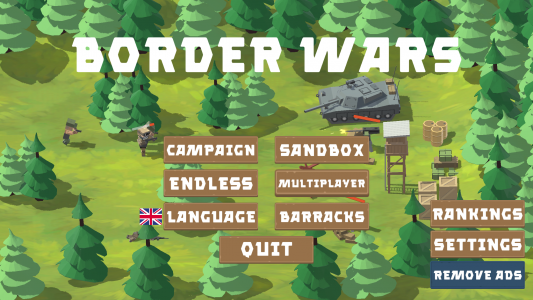 اسکرین شات بازی Border Wars: Army Simulator 1