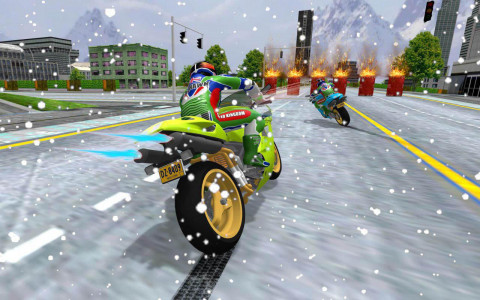اسکرین شات برنامه Bike Stunt Race 3d: Bike Games 2