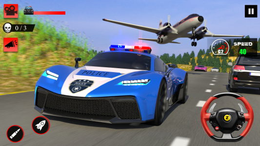 اسکرین شات برنامه Police Chase Car Games 5