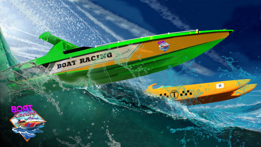 اسکرین شات بازی Ski Boat Racing: Jet Boat Game 3