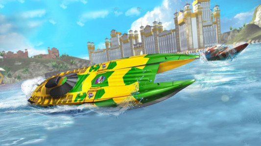 اسکرین شات بازی Ski Boat Racing: Jet Boat Game 4