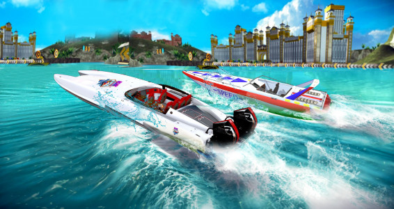 اسکرین شات 2 بازی Ski Boat Racing: Jet Boat Game