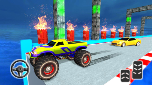 اسکرین شات 6 برنامه Car Racing Stunt 3d: Car Games