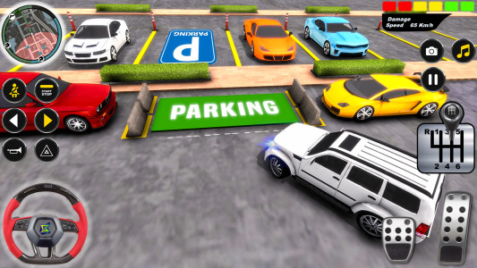 اسکرین شات 5 برنامه Prado Parking Game: Car Games