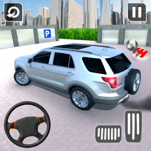 اسکرین شات برنامه Prado Parking Game: Car Games 1