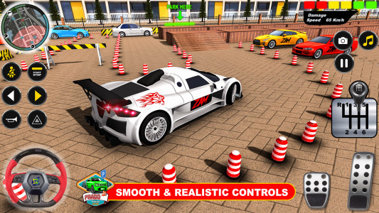 اسکرین شات برنامه Prado Parking Game: Car Games 3
