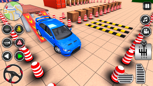 اسکرین شات 3 برنامه Car Parking Game 3d: Car Games