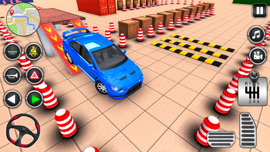 اسکرین شات 3 برنامه Car Parking Game 3d: Car Games