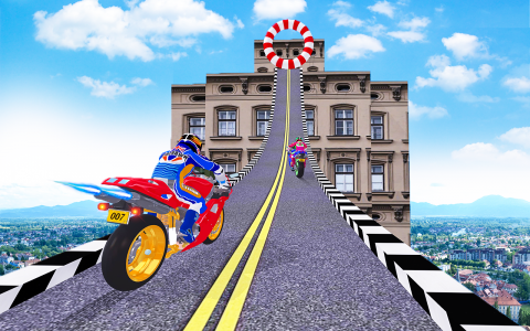 اسکرین شات برنامه Bike Stunt Racing Legend 4