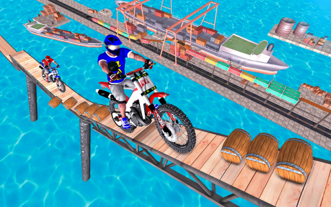 اسکرین شات برنامه Bike Stunt Racing Legend 2