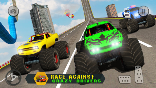 اسکرین شات بازی Car Stunt Race 3d - Car Games 4