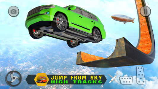 اسکرین شات 2 بازی Car Stunt Race 3d - Car Games