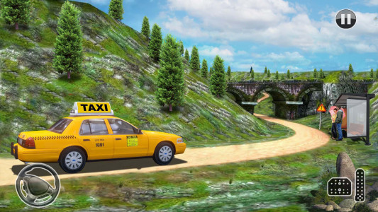 اسکرین شات بازی Taxi Car Games Simulator 3