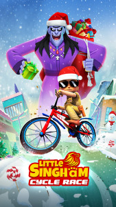 اسکرین شات 1 بازی Little Singham Cycle Race