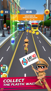 اسکرین شات بازی Little Singham Cycle Race 2