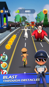 اسکرین شات بازی Little Singham Cycle Race 4