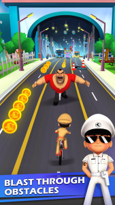 اسکرین شات 3 بازی Little Singham Cycle Race