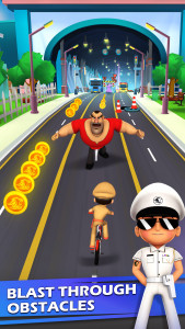 اسکرین شات بازی Little Singham Cycle Race 3