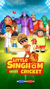 اسکرین شات بازی Little Singham Cricket 1