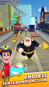 اسکرین شات 2 بازی Smaashhing Simmba - Skate Rush