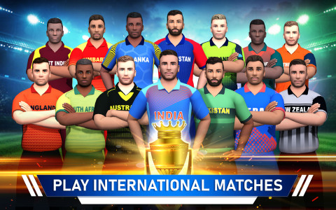 اسکرین شات بازی T20 Cricket Champions 3D 1