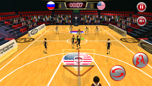 اسکرین شات بازی Basketball World 3