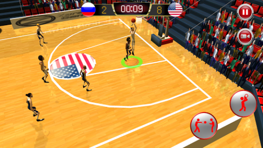 اسکرین شات بازی Basketball World 3