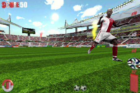 اسکرین شات بازی Goalkeeper Soccer World 2