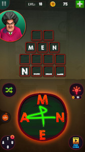 اسکرین شات 2 بازی Scary Teacher : Word Games