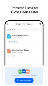 اسکرین شات 5 برنامه Hi Translate - Chat translator
