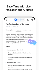 اسکرین شات 3 برنامه Hi Translate - Chat translator