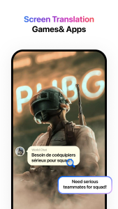 اسکرین شات 2 برنامه Hi Translate - Chat translator