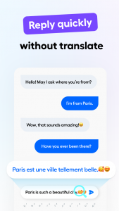 اسکرین شات برنامه Hi Translate - Chat translator 1