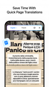 اسکرین شات 2 برنامه Hi Translate - Chat translator