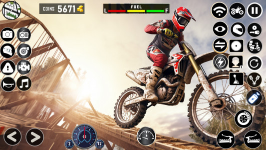 اسکرین شات بازی Motocross Racing Offline Games 2