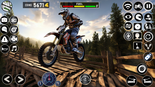 اسکرین شات بازی Motocross Racing Offline Games 1