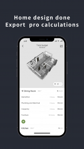 اسکرین شات 6 برنامه JoyPlan-Quick House Design 3D