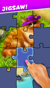 اسکرین شات 6 بازی Royal Cats: Match 3 puzzles