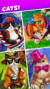 اسکرین شات 7 بازی Royal Cats: Match 3 puzzles