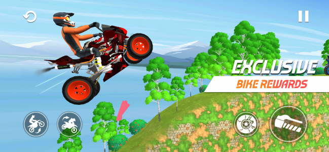 اسکرین شات 3 بازی Fly Rider: Racing Bike Master