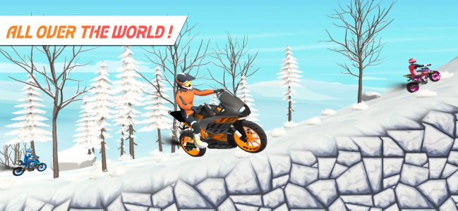 اسکرین شات 2 بازی Fly Rider: Racing Bike Master
