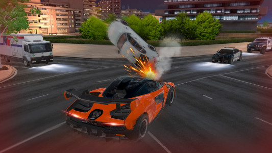 اسکرین شات 5 بازی Real Car Driving Night City